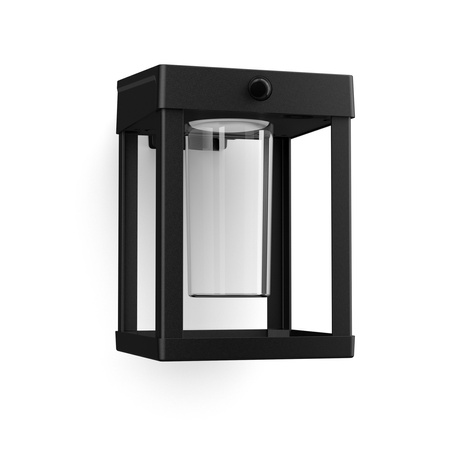 LED Solar Wandleuchte CAMILL 1.4W 3000K IP44 Dämmerungssensor PHILIPS