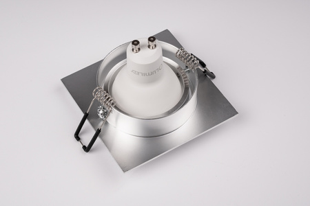 Halogen-Deckenleuchte Quadratisch Beweglich GU10 MR16 Silber TRIAM LUMILED