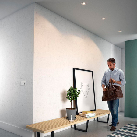 3x Halogen-Steckleuchte ENNEPER GU10 Square Beweglich PHILIPS