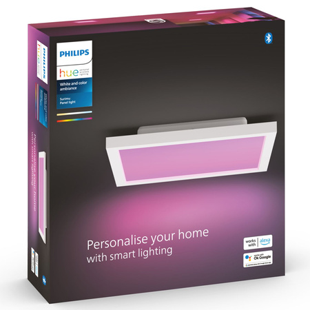 LED-Anbaupanel SURIMU 25W CCT RGB 30cm PHILIPS HUE Bluetooth Deckenleuchte