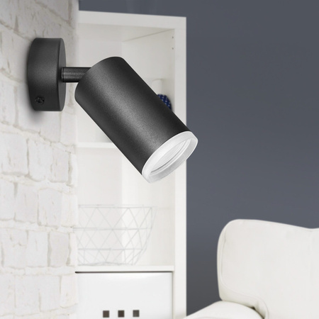 GU10 Schwarz LONDON Sanico Goldlux Wand- und Deckenstrahler