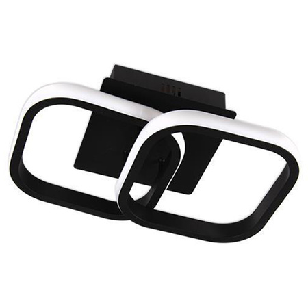 LED Kronleuchter Deckenleuchte 16W NEBULA GEMINI Schwarz