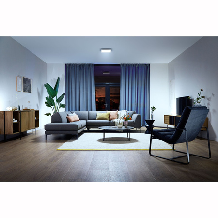 LED-Anbaupanel Aurelle Weiß 19W CCT 30cm PHILIPS HUE Bluetooth + Dimmerschalter