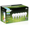 6x LED-Glühbirne E14 Birne 8W = 60W 880lm 6500K Cold CCD Farbe 180° LUMILED