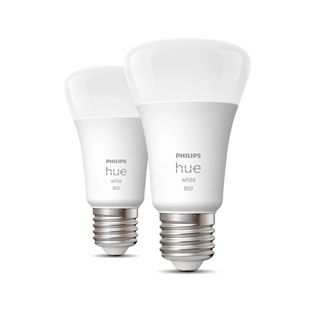 2PAK LED-Lampe E27 A60 9W 2700K Warm PHILIPS HUE Weiß Bluetooth Zigbee