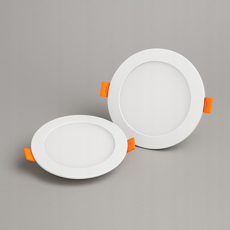 LED-Panel-Deckenleuchte 18W 1440lm 4000K Neutral Einbau Rund Weiß Proma Masterled