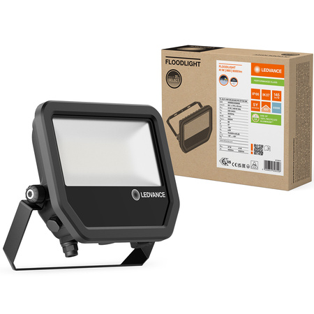 LED-Flutlicht 41W 6000lm 6500K IP66 Schwarz LEDVANCE Flutlicht