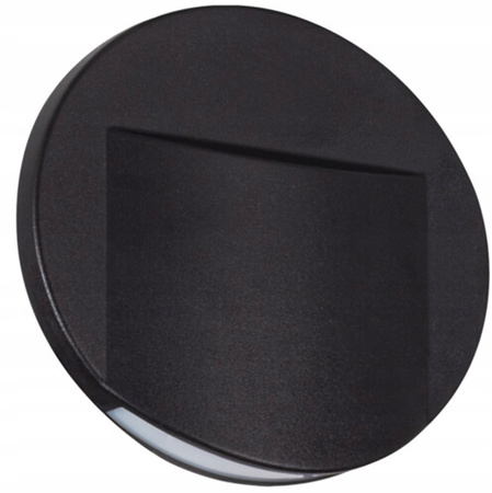 LED-Treppenleuchte Erinus O 0,8W 3000K Warmschwarz KANLUX