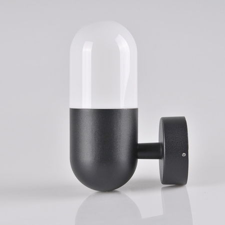 Außenwandleuchte HORTEN 1x E27 GOLDLUX (Polux) Schwarz 314147