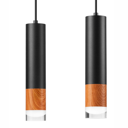 AURELIA Hängelampe 2xE27 Schwarz LM-2.152 Lamkur