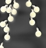 Solar Garten Ornamental Girlande Lichterkette 1.75m 10xLED SILBER Perlen 3000K