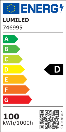 LED-Straßenlampe 100W, Industrielle Straßenleuchte 14000lm 4000K IP65 Advanced Lighting Series LUMILED
