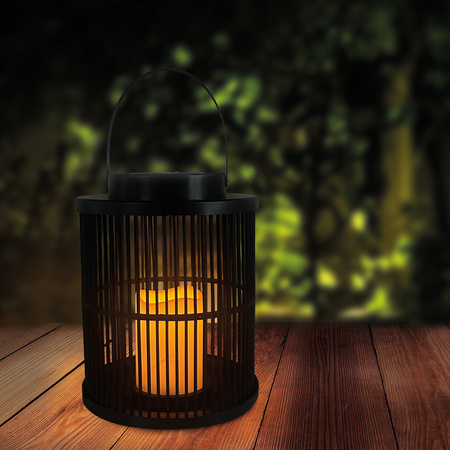 Solar Laterne Garten LED Hängend Dekorativ IP44 1800K Warm 25cm