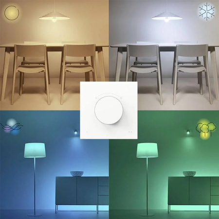 Druckknopfschalter Wireless Wi-Fi WiZ Drehschalter