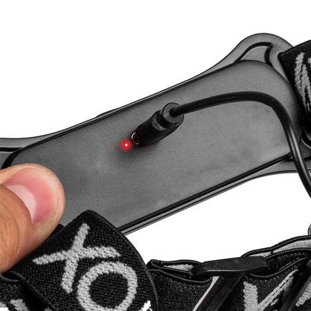 Wiederaufladbare Stirnlampe 300lm COB LED 4 Modi VAYOX