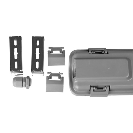 Hermetische staubdichte Leuchte 60 cm IP65 + 2x LED Röhren 10W 4000K VT-6029 V-TAC