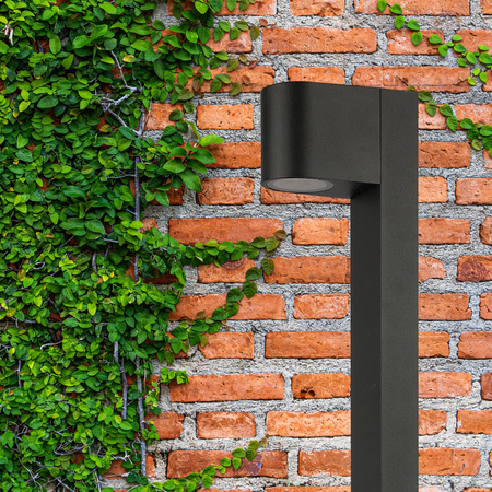 Garten Standing Pole Lampe GU10 Schwarz IP54 Boston Sanico Goldlux