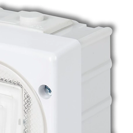 Schalter Hermetischer einpoliger Aufputzschalter Senior IP44 KARLIK Weiß