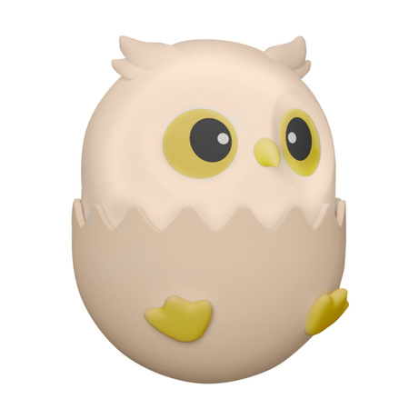 LED 1W 3000K RGBW Beige Rosa Dimmbar Sanico Eule Dekorative Lampe Goldlux