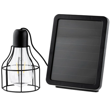 LED-Solarlampe für den Außenbereich Garten zum Aufhängen 3000K IP44 Dämmerungssensor