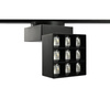 Magnetische LED-Schienenleuchte 16W 1380lm 4000K Neutral CRI90 36° Schwarz VIDEX