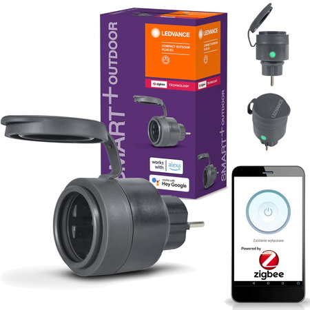 Smarte Außensteckdose EU 230V 3680W 16A LEDVANCE SMART+ ZigBee