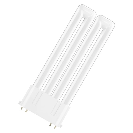 LED einseitige Leuchtstofflampe 2G10 12W = 24W 1500lm 4000K Neutral 130° DULUX LED F EM & AC Osram