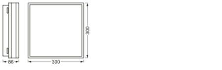 Aufbau LED Deckenleuchten ORBIS MAGNET 26W 2500lm CCT 30cm SMART+ WiFi LEDVANCE weiß