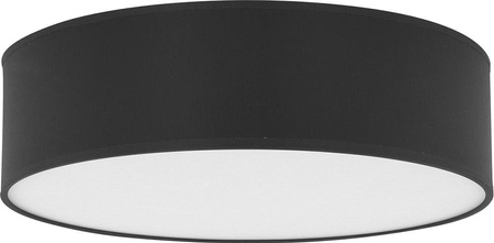 Deckenleuchte Deckenaufbauleuchten RONDO BLACK Runde Leuchte 61cm 15W 4xE27 1587 TK Lighting