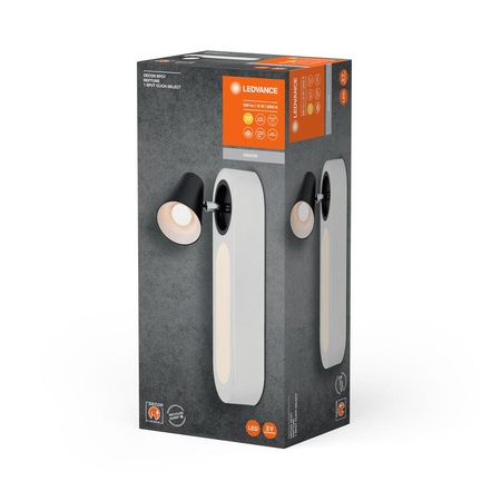 LED-Decken-Wandleuchte Wandmontage Aufputz 13W 490lm CCT Dekorativer Weißer Spot Neptune Ledvance