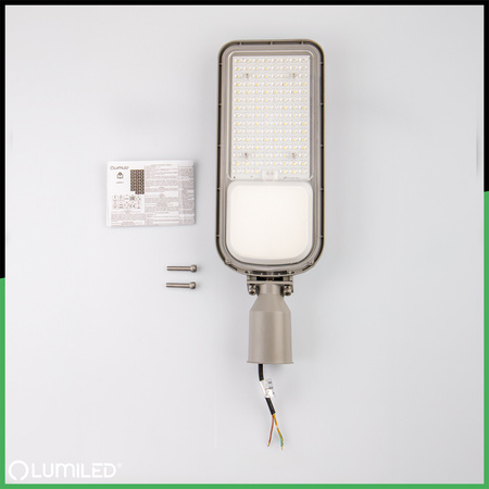 LED-Straßenlampe LUXOS2 Industrie-Straßenleuchte 100W 14000lm 4000K IP65 ALS LUMILED