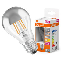 LED-Lampe A60 E27 6.5W = 50W 640lm 2700K Warm 300° Dimmbar Retrofit Glühfaden CLASSIC Osram