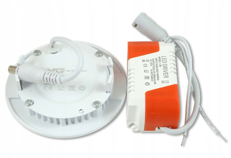 LED-Panel-Deckenleuchte 3W 245lm 4000K neutralweiß Einbau Rund Weiß Proma Masterled