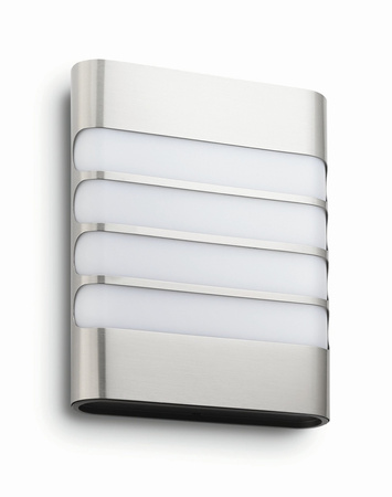 Gartenleuchte LED Wandleuchte RACCOON myGarden 3W 2700K IP44 Silber PHILIPS