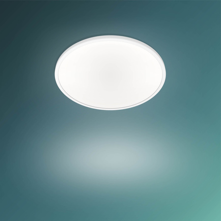 LED Plafond Deckenleuchte SUPERSLIM 15W 2700K 25cm Dimmbar Weiß PHILIPS