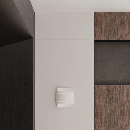 LED-Wandleuchte HESTIA G9Wandleuchte Top Down Weiß SOLLUX