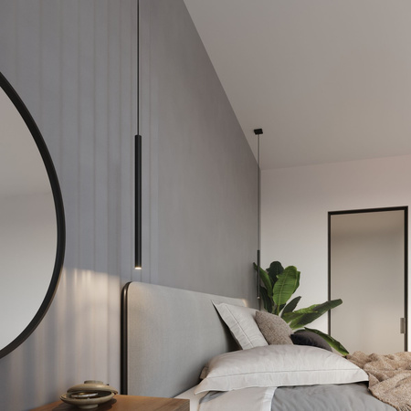 PASTELO Decke Pendelleuchte 5P 5xG9 Schwarz Modern SOLLUX