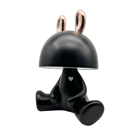 LED Dekorative Lampe 2.5W 59lm 4000K Neutral Schwarz Gold Dimmbar Fancy Sanico Goldlux