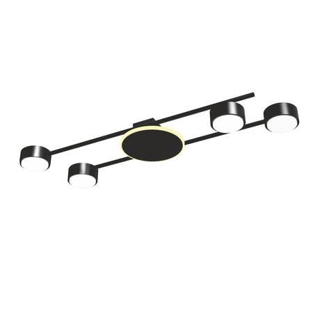 Kronleuchter Deckenleuchte 4x GX53 9W 830lm 2700K Warm Black Anbaulampe Videx