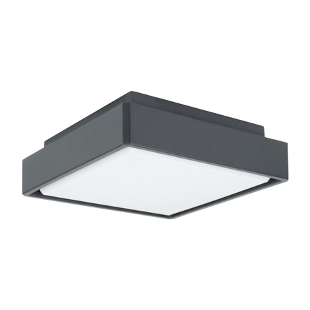 Garten-Wandleuchte Plafond BENI 18W 4000K IP65 Quadratisch SU-MA