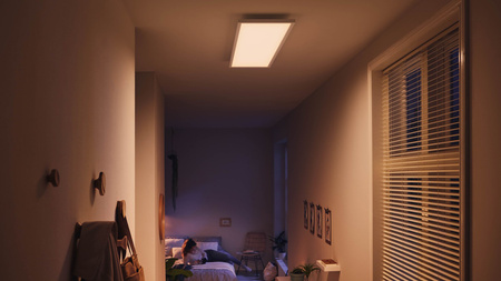 Panel LED Deckenanbauleuchte 120x30 cm 46,5W 3750lm IP20 Weiß Ambiente TW Weiß Smart SMART Zigbee Bluetooth Aurelle Philips HUE