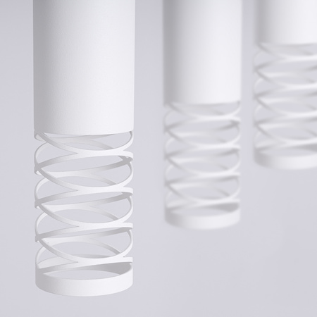 Decke Pendelleuchte 3x GU10 Weiß LAMI Ocean Green SL.1688 Sollux