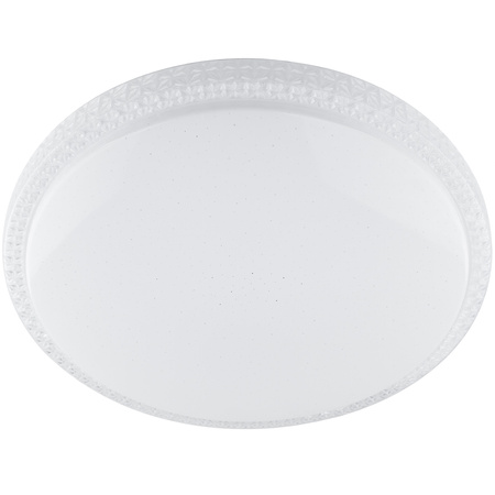 LED-Deckensegel AGA2 72W IP44 CCT Weiß Rund 50cm + LUMILED PILOT