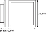 LED-Panel 20W CCT SMART+ WIFI PLANON PLUS 300X300 LEDVANCE