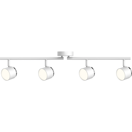 LED-Streifenlampe Decken- und Wandleuchte 16,8W KUBIK 4 Weiß 3000 K GOLDLUX (Polux)