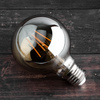 E27 G80 LED Lampen 6W = 50W 650lm 2200K Warm 360° Filament geräuchert
