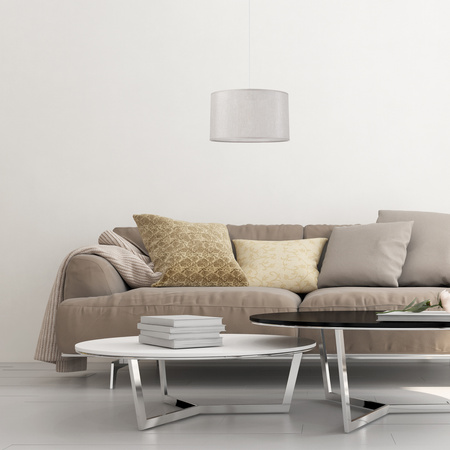 Hängelampe ESTELLE E27 Lampenschirm Gold LM-1.208 Lamkur