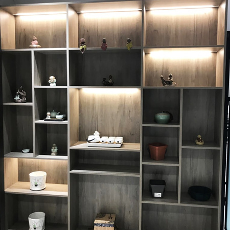 Aluminium LED-Profil KM39 mit Milchglasabdeckung und Endkappen, 1m Silber LUMILED