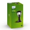 LED-Außengartenleuchte CREEK myGarden E27 IP44 Mast 30 cm Schwarz PHILIPS