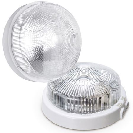 LED-Deckenleuchte Aufbaumontage RUTO 100W IP44 Weiß KOBI